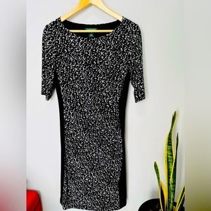 LAUREN RALPH LAUREN Soft Cow-print DRESS